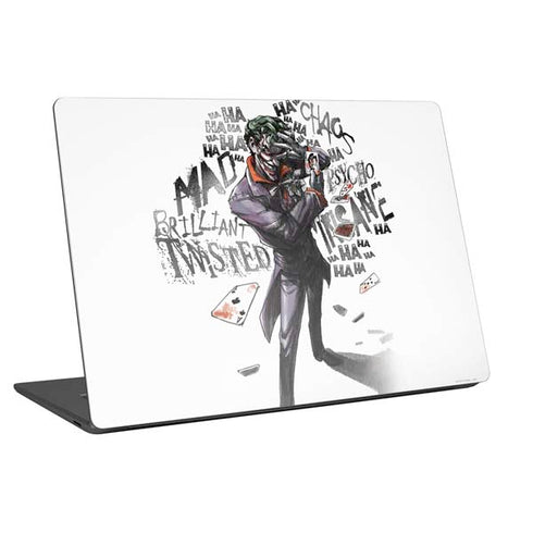 DC Comics The Joker Brilliantly Twisted Universal Laptop 11in (8.8 x 6.2in) Skin